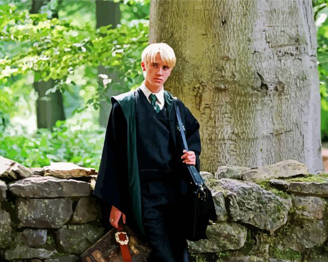 Harry Potter Draco Malfoy Paint By Numbers - PBN Canvas
