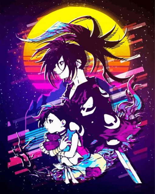 Illustration Dororo paint by numbers