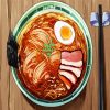 Japanese Ramen paint by number