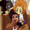 Jazmine And Riles From The Boondocks paint by numbers