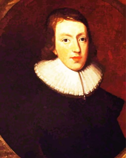 John Milton paint by numbers
