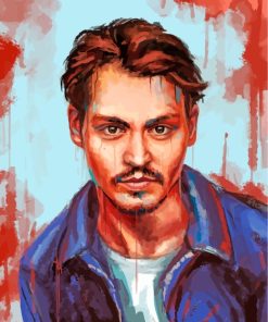 Johnny Depp Art paint by number
