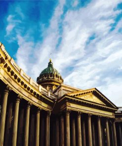 Kazan Cathedral Russia paint by number