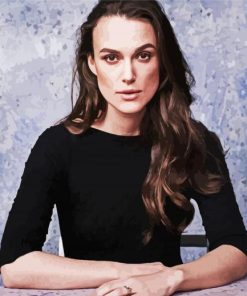 Keira Knightley paint by numbers