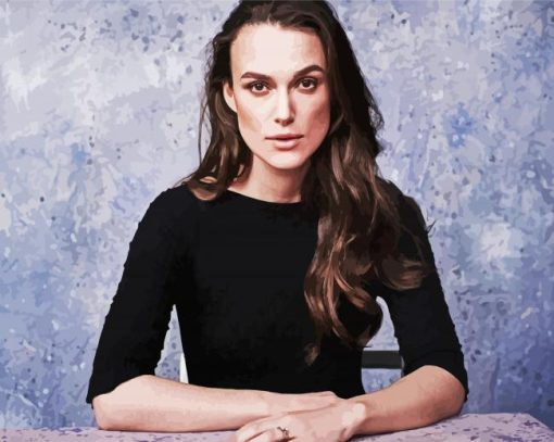 Keira Knightley paint by numbers