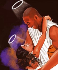 Kobe And Gigi paint by numbers