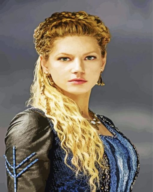 Lagertha Katheryn Winnick paint by numbers
