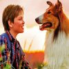 Lassie Come Home Movie paint by numbers