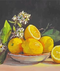 Lemons And Blossoms paint by numbers