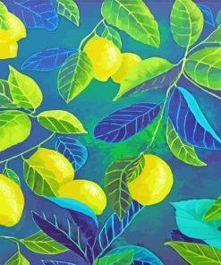Lemons Tree paint by numbers