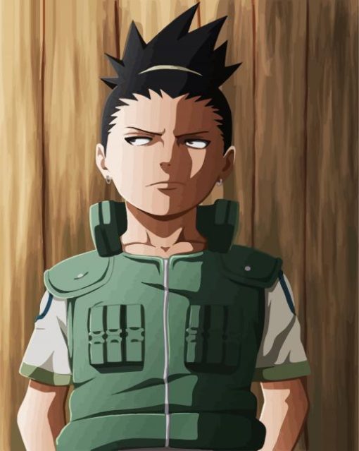 Little Shikamaru paint by numbers