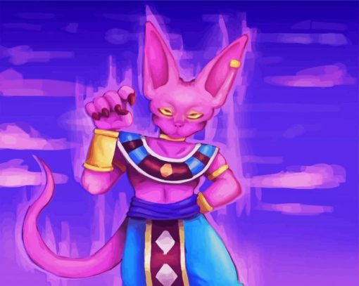 Lord Beerus paint by number