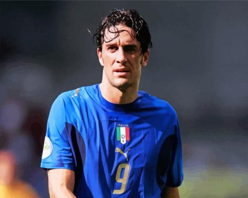 Luca Toni paint by number