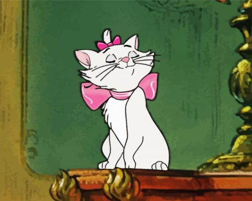 Marie Aristocats paint by numbers