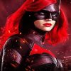 Masked Batwoman paint by numbers