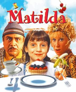 Matilda Poster paint by number