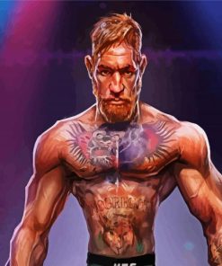 Mcgregor Caricature paint by numbers