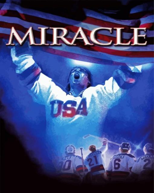 Miracle Movie Poster paint by number