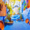 Morocco Chefchaouen paint by numbers