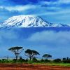 Mount Kilimanjaro Tanzania paint by numbers