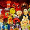 Muppets Characters paint by number