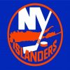 NY Islanders Logo paint by number