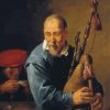 Old Bagpipe Player paint by numbers