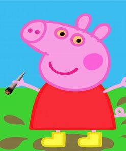 Peppa Pig paint by number