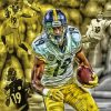 Player Juju Smith Schuster paint by number