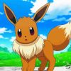 Pokemon Evee paint by numbers