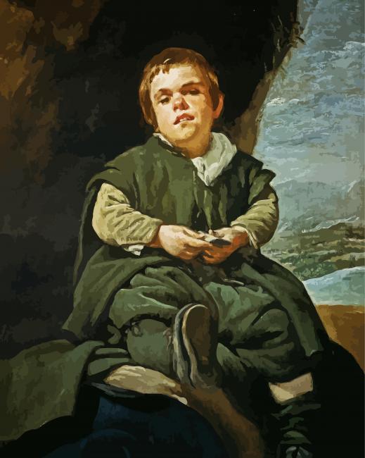 Portrait Of Francisco Lezcano Velazquez paint by number