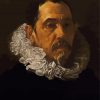 Portrait Of Francisco Pacheco By Velazquez paint by number