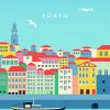 Portugal Porto Poster paint by number