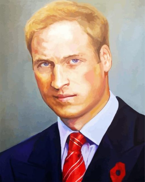 Prince William paint by number