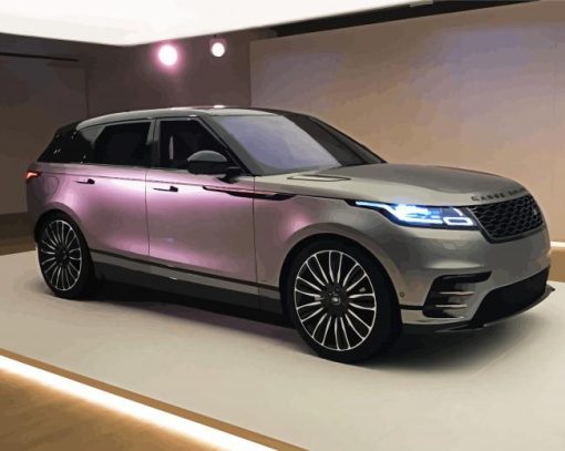Range Rover Velar paint by numbers