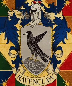 Ravenclaw Logo paint by number