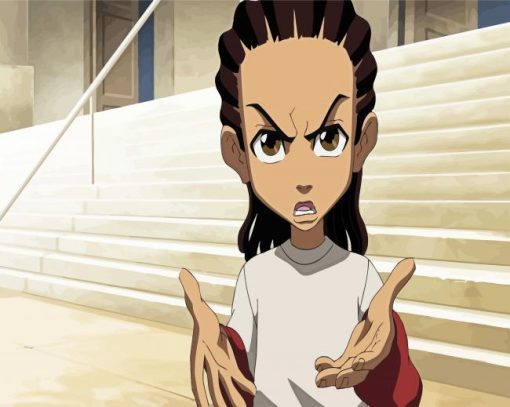 Riley Freeman The Boondocks paint by numbers