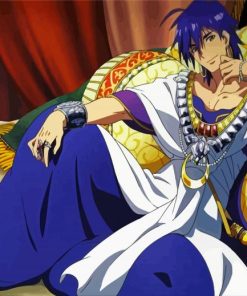 Sinbad Magi paint by numbers