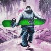 Snowboarder Man Art paint by number
