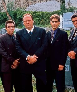 Sopranos Drama paint by number