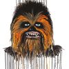 Splatter Chewbacca paint by numbers