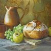 Still Life With Bread paint by numbers