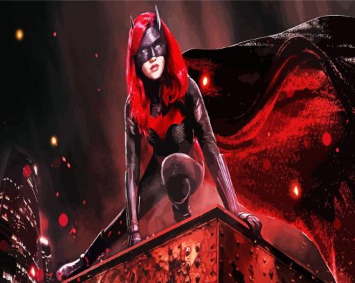 Strong Batwoman paint by numbers