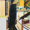 Sunset Streets By Thiebaud paint by numbers