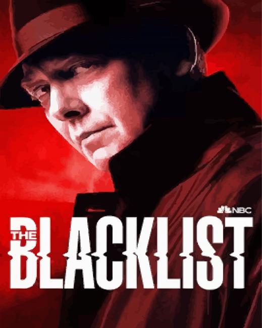 The Blacklist paint by numbers
