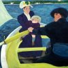 The Boating Party By Cassat paint by number