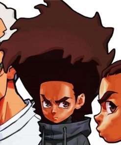The Boondocks Art paint by numbers