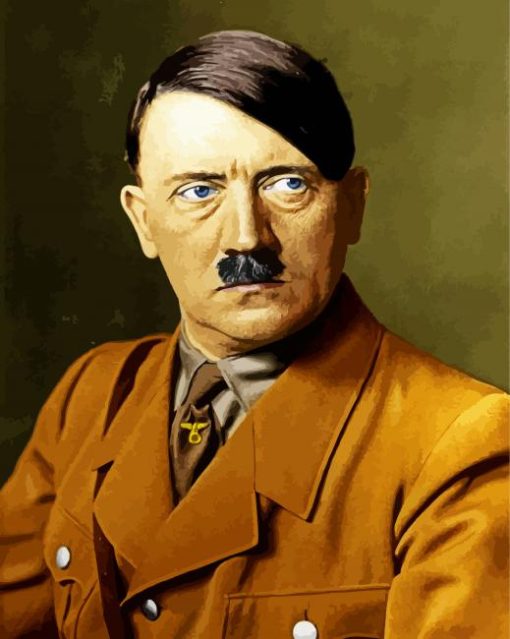 The Politician Adolf Hitler paint by number