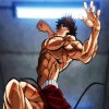 The Strong Baki The Grappler paint by number