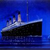 The Titanic Ship paint by number